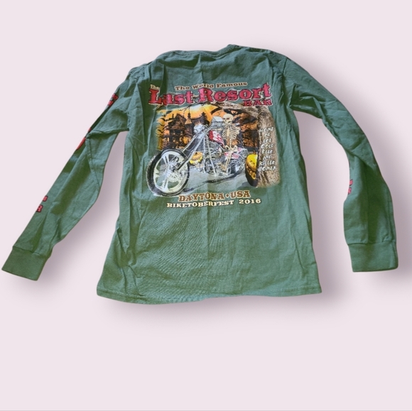 Last Resort Bar 2016 ladies size medium long sleeve shirt - Picture 6 of 10